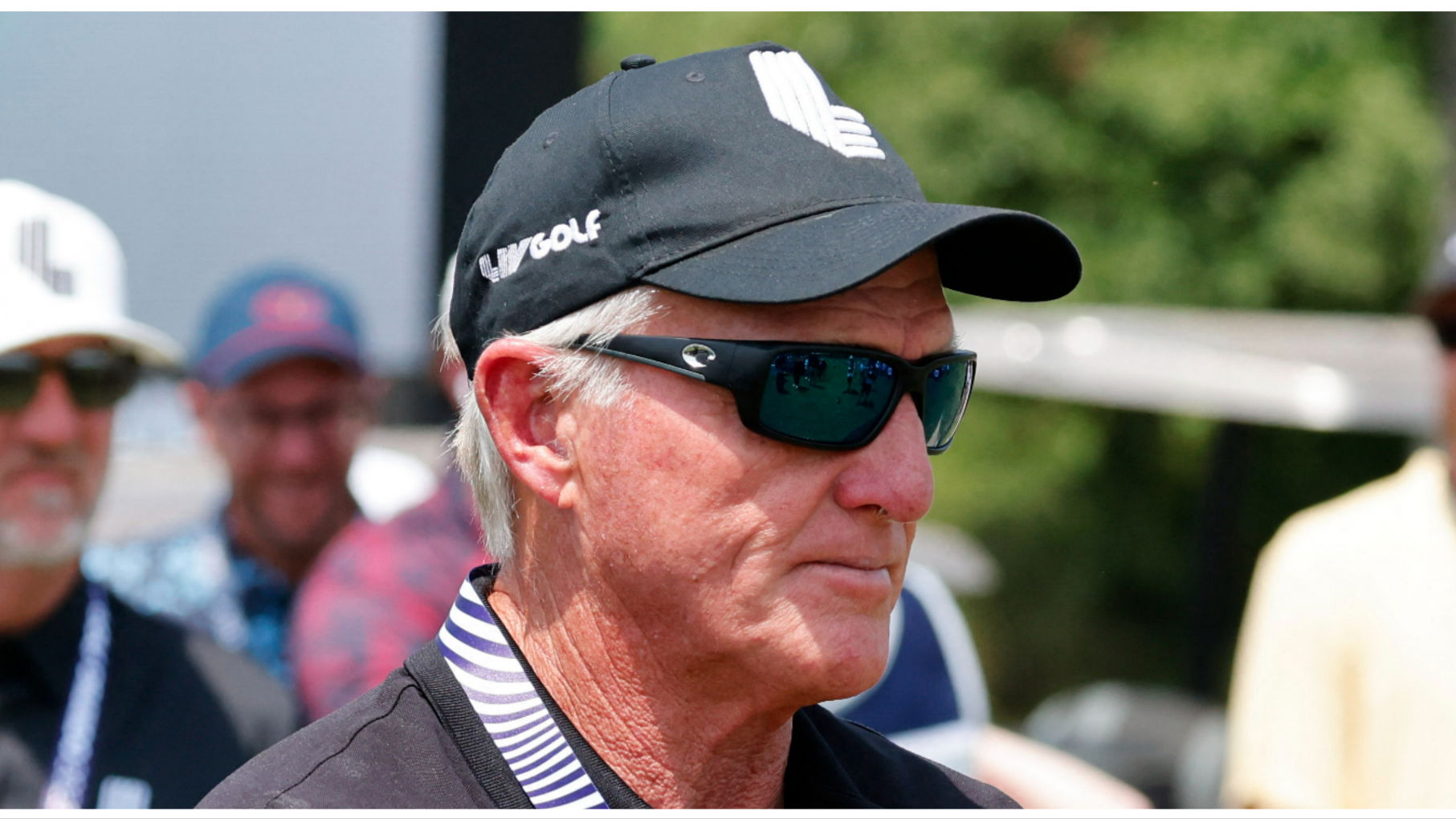 LIV Golf's Greg Norman had the most understated reaction to almost making an ace